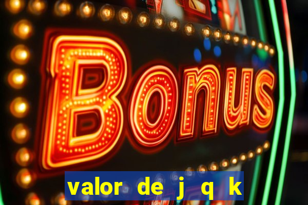 valor de j q k en blackjack